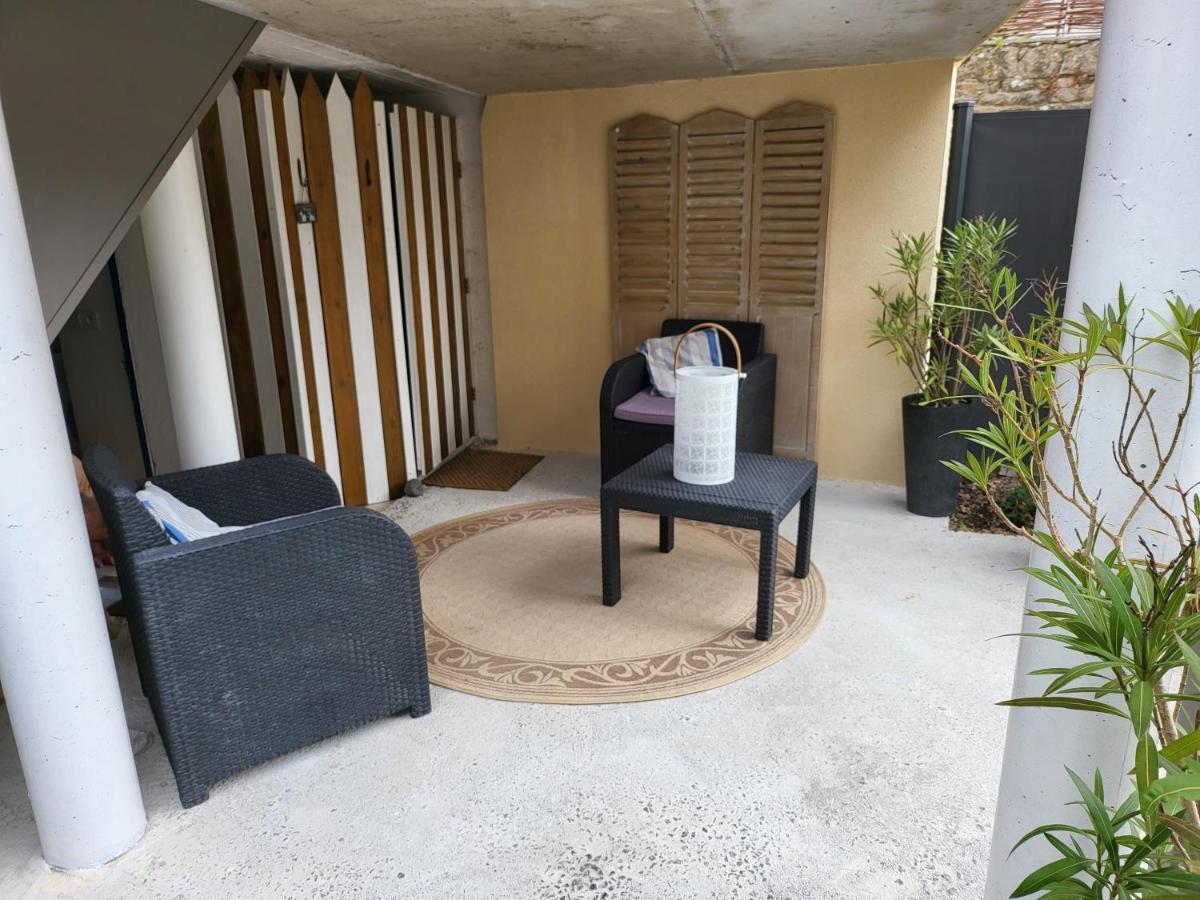 T2 terrasse de charme à Rochebonne 400 m plage Saint-Malo Buitenkant foto